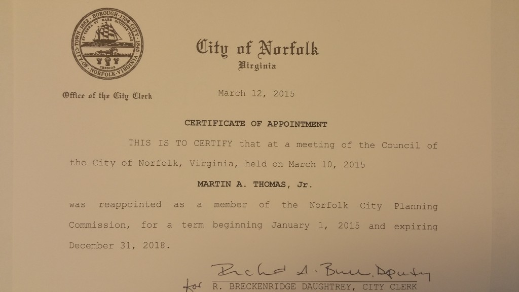 Norfolk City Planning Commission